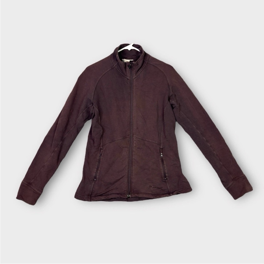 MARMOT Jacket Women's Sz Medium Purple Full-Zip Stretch Lightweight Long Sleeves
